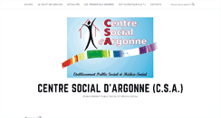 Desktop Screenshot of csargonne.fr