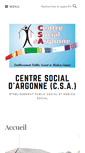 Mobile Screenshot of csargonne.fr